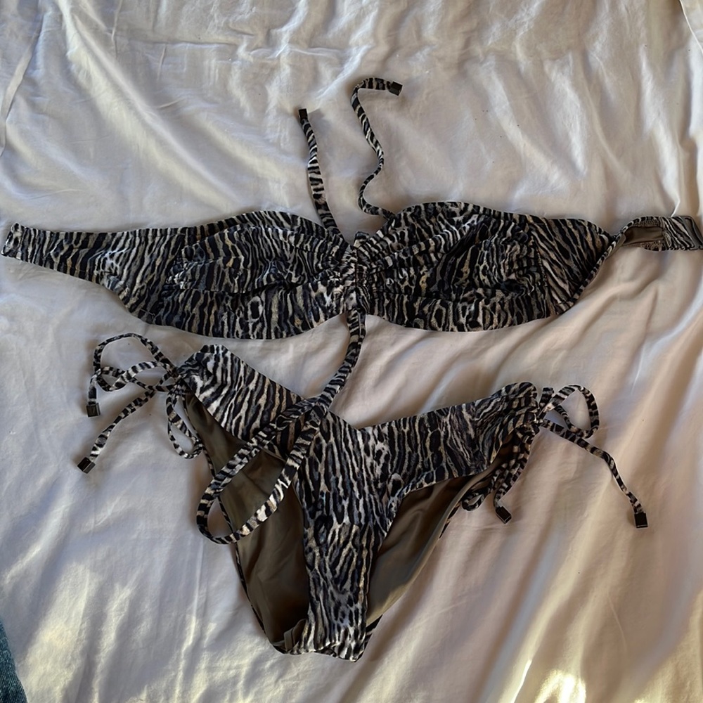 Victoria's Secret Animal Print Bikini Set